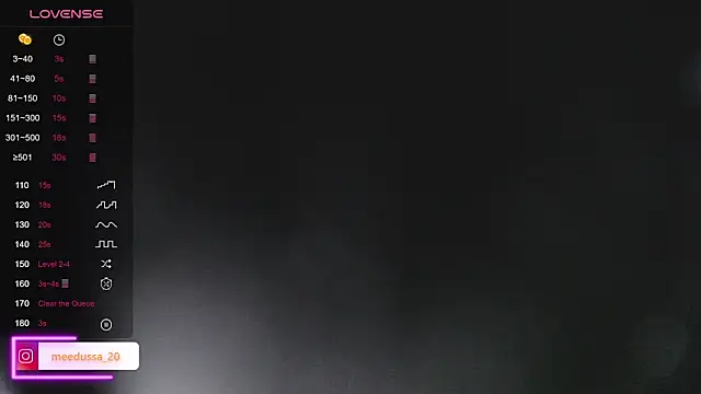 meedussa 20  online show from January 17, 7:56 am