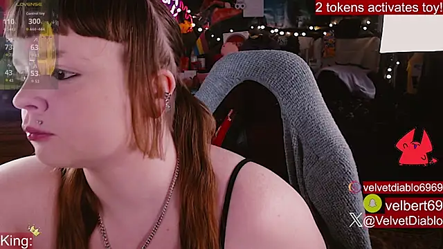 VelvetDiablo online show from April 7, 11:50 pm