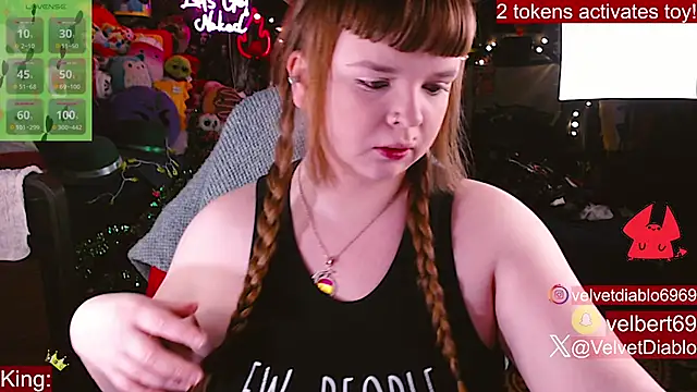 VelvetDiablo online show from March 4, 12:40 am