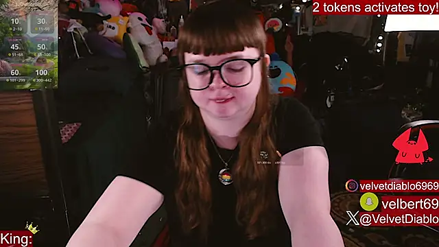 VelvetDiablo online show from March 25, 12:11 am