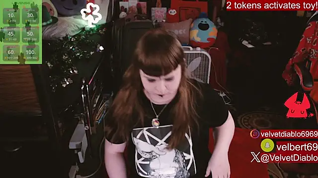 VelvetDiablo online show from February 25, 12:22 am