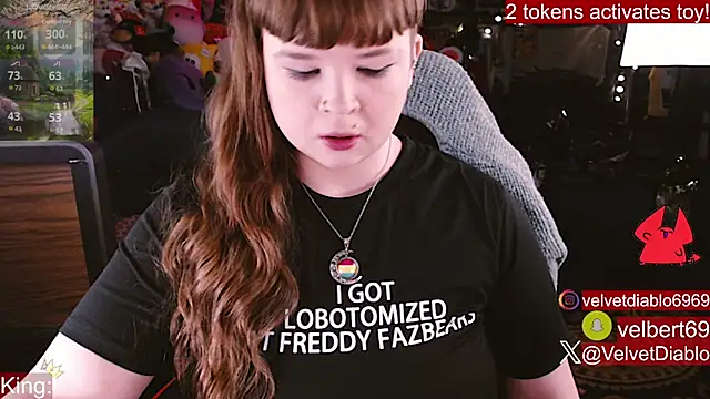 VelvetDiablo online show from March 23, 11:59 pm