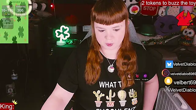 VelvetDiablo online show from February 26, 12:54 am