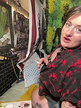 Snapshot of 1-800-FUCKYOU chatting on April 8, 12:12 am 1-800-FUCKYOU online show from April 8, 12:12 am