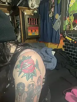 Snapshot of 1-800-FUCKYOU chatting on February 17, 2:09 am 1-800-FUCKYOU online show from February 17, 2:09 am