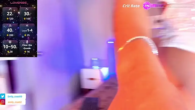 EmilyCoast-1 online show from September 26, 7:10 pm