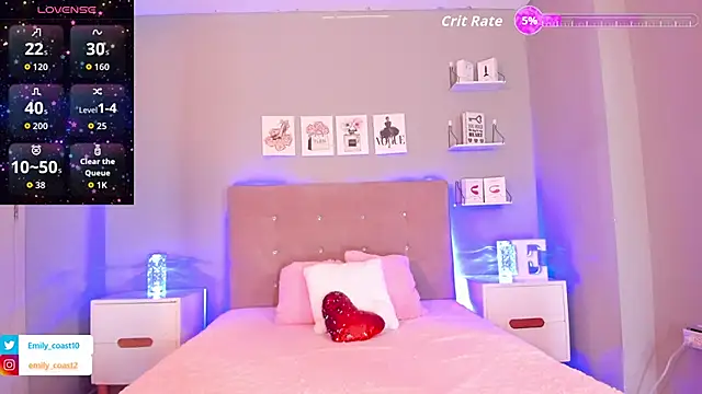 EmilyCoast-1 online show from December 16, 7:07 pm