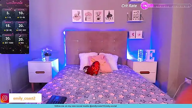 EmilyCoast-1 online show from March 14, 3:25 pm