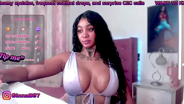 Snapshot of GinnaBolton chatting on January 14, 1:37 pm GinnaBolton online show from January 14, 1:37 pm