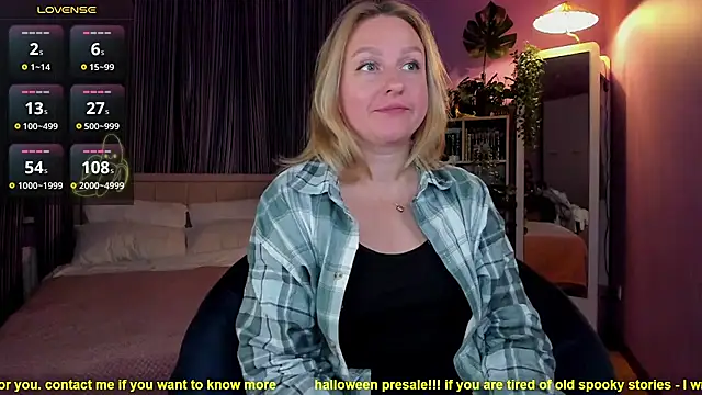 Lazy Lady online show from October 6, 1:45 pm