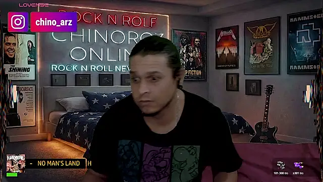 chino roz online show from April 10, 8:16 pm