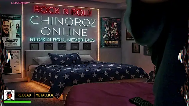 chino roz online show from April 7, 12:01 am