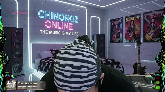 chino roz online show from October 9, 5:41 am