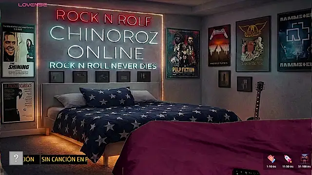 chino roz online show from April 25, 2:03 am