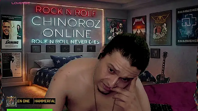 chino roz online show from April 24, 12:34 am