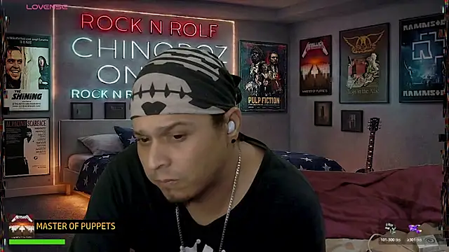 chino roz online show from April 1, 1:19 am