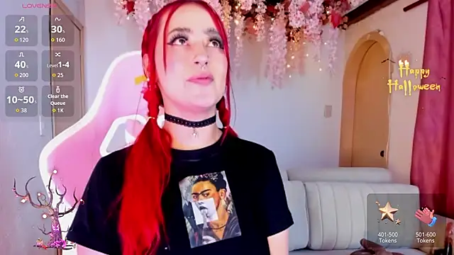 Mia-Bloom online show from October 22, 1:27 am