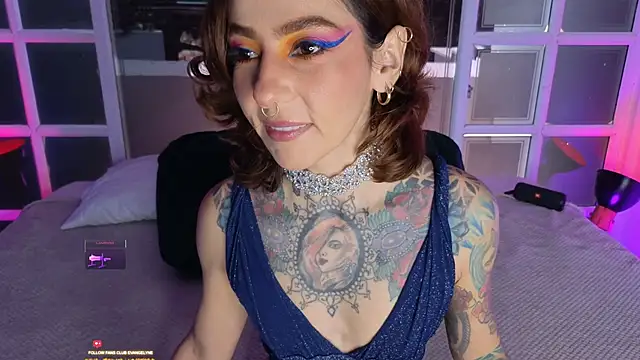 Snapshot of Evangelyne_1 chatting on September 13, 3:56 pm Evangelyne 1 online show from September 13, 3:56 pm