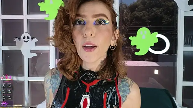 Snapshot of Evangelyne_1 chatting on October 15, 3:53 pm Evangelyne 1 online show from October 15, 3:53 pm