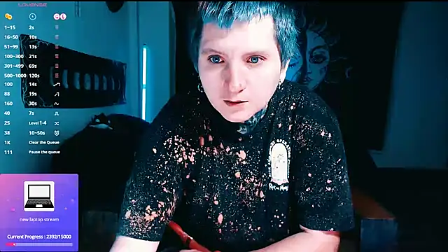 Marieblueeyes online show from March 6, 10:49 pm