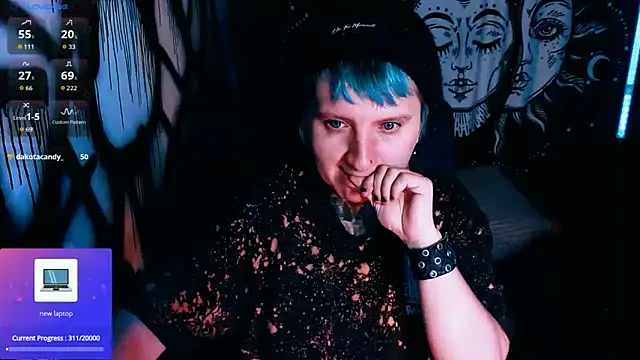 Marieblueeyes online show from April 23, 3:24 am