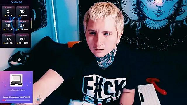 Marieblueeyes online show from February 20, 1:57 am