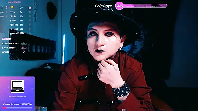 Marieblueeyes online show from March 5, 1:46 am