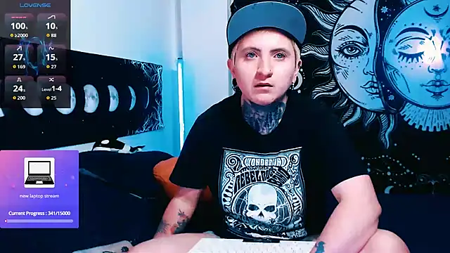 Marieblueeyes online show from February 7, 3:14 am