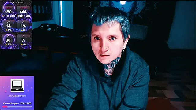 Marieblueeyes online show from March 10, 12:14 am