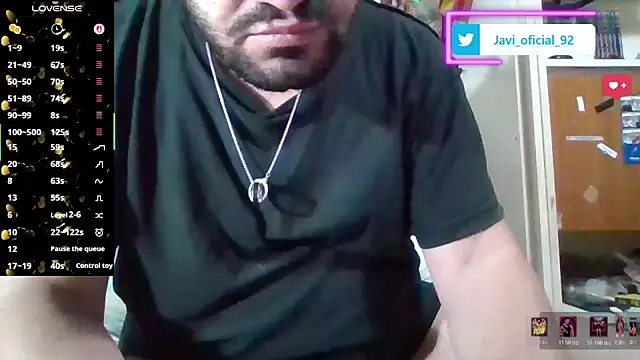 Snapshot of Javi_92 chatting on May 16, 7:46 pm Javi 92 online show from May 16, 7:46 pm