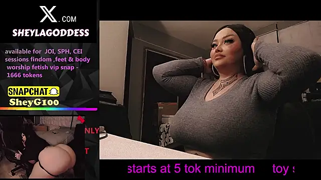 sheylagoddess11 online show from March 24, 5:51 am