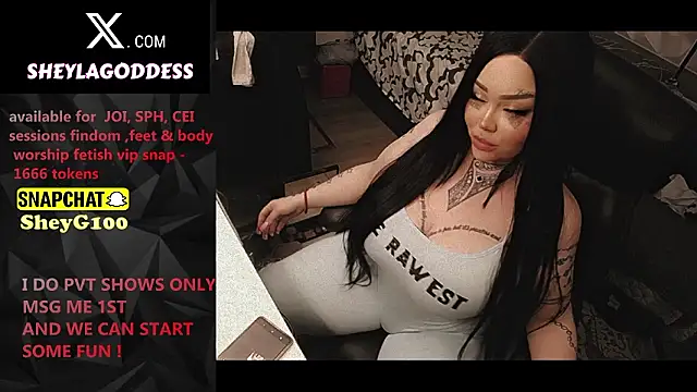 sheylagoddess11 online show from March 20, 2:34 am