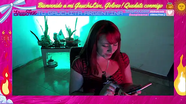 Snapshot of TuGauchitaArgentina chatting on December 5, 2:26 am TuGauchitaArgentina online show from December 5, 2:26 am
