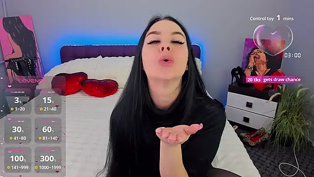 Snapshot of KeiraChoCo chatting on October 26, 8:53 pm KeiraChoCo online show from October 26, 8:53 pm