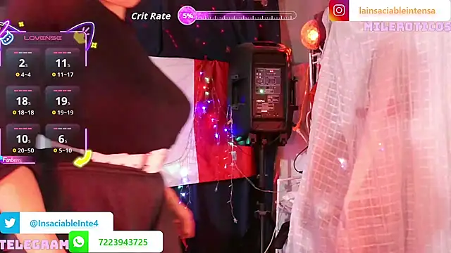 LaInsaciableIntensa online show from March 8, 11:41 pm