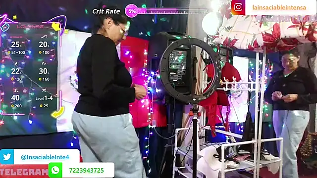 LaInsaciableIntensa online show from January 10, 11:44 pm