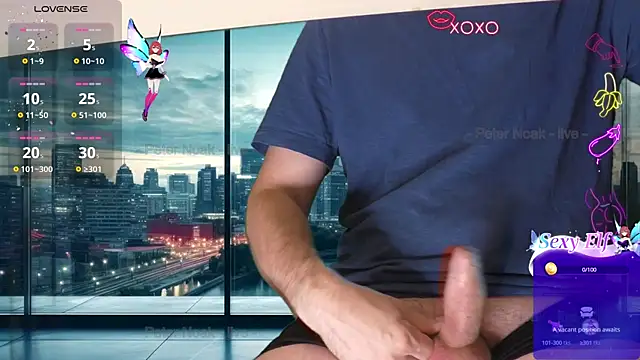 Snapshot of PeterNoak chatting on December 3, 4:33 pm PeterNoak online show from December 3, 4:33 pm