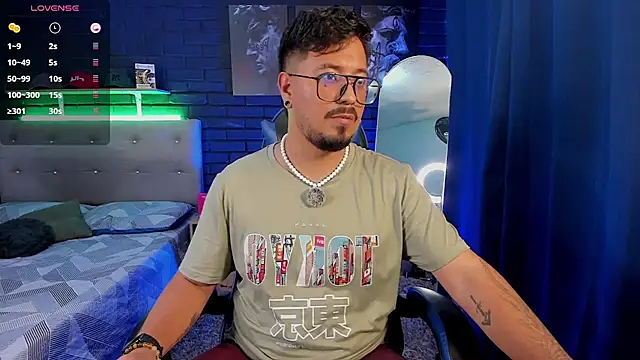 DaviidEvans  online show from July 3, 5:03 am