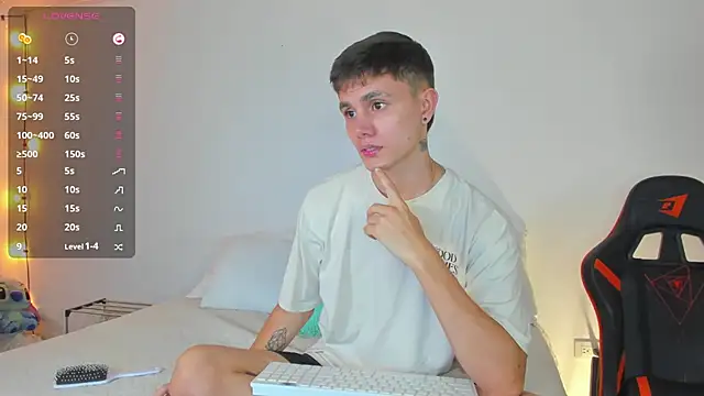 DustinLevine online show from January 29, 11:14 pm