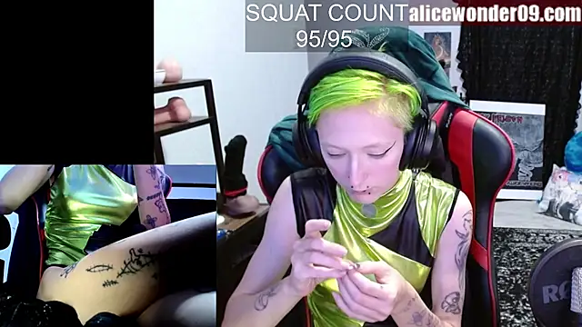 alicewonder09 online show from October 27, 4:46 am