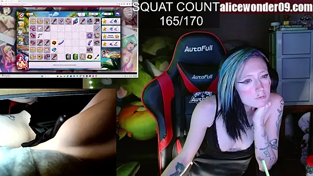 alicewonder09 online show from March 3, 6:52 am