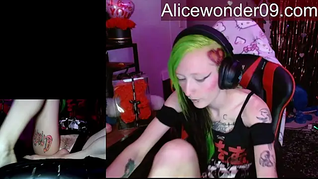 alicewonder09 online show from February 11, 5:40 am