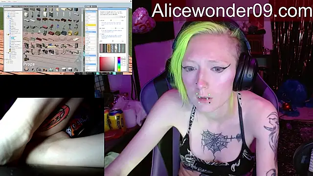 alicewonder09 online show from March 23, 3:28 am
