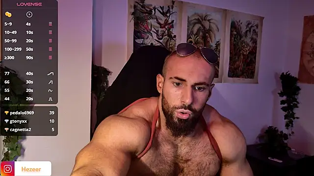 Snapshot of Musculus6 chatting on October 2, 12:25 am Musculus6 online show from October 2, 12:25 am