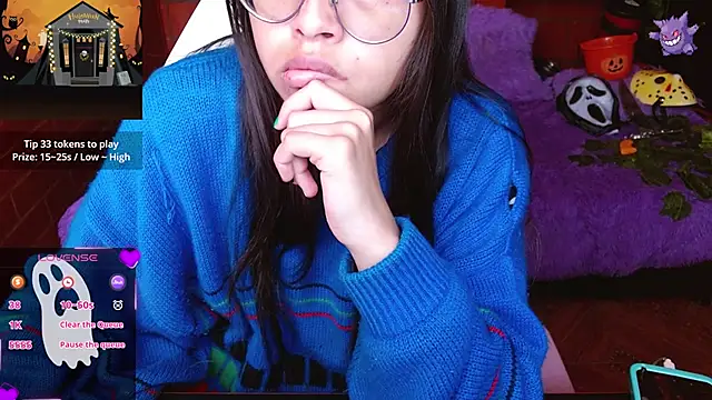 Snapshot of MidoriQuiinn chatting on October 21, 2:05 pm MidoriQuiinn online show from October 21, 2:05 pm