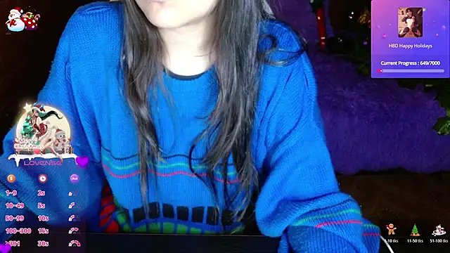 Snapshot of MidoriQuiinn chatting on December 16, 10:08 am MidoriQuiinn online show from December 16, 10:08 am