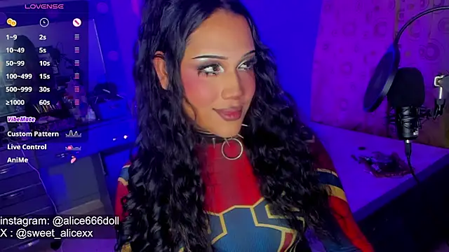 SWEET ALICEXX online show from May 13, 6:59 pm