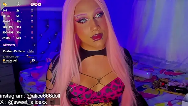 SWEET ALICEXX online show from June 10, 4:19 pm