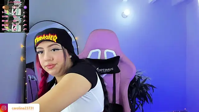 caroline23 x online show from December 15, 9:24 am