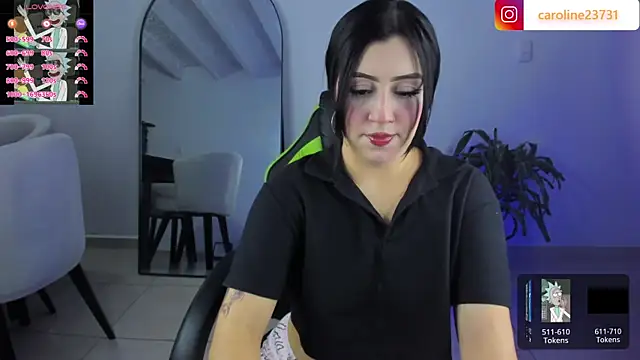 caroline23 x online show from February 26, 2:41 am